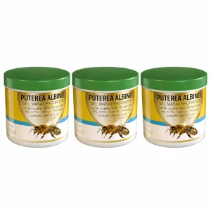Gel de masaj cu efect răcoritor Puterea Albinei, 3 x 275 ml, Praemium