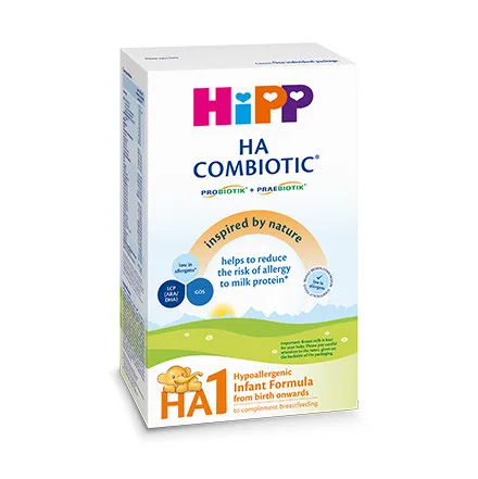 HIPP HA1 LAPTE Combiotic hipoalergenic 350g — preț și oferte