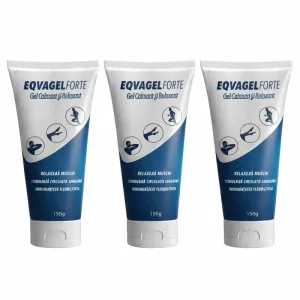 Gel antiinflamator Eqvagel Forte, 3x150 g, Pasteur 