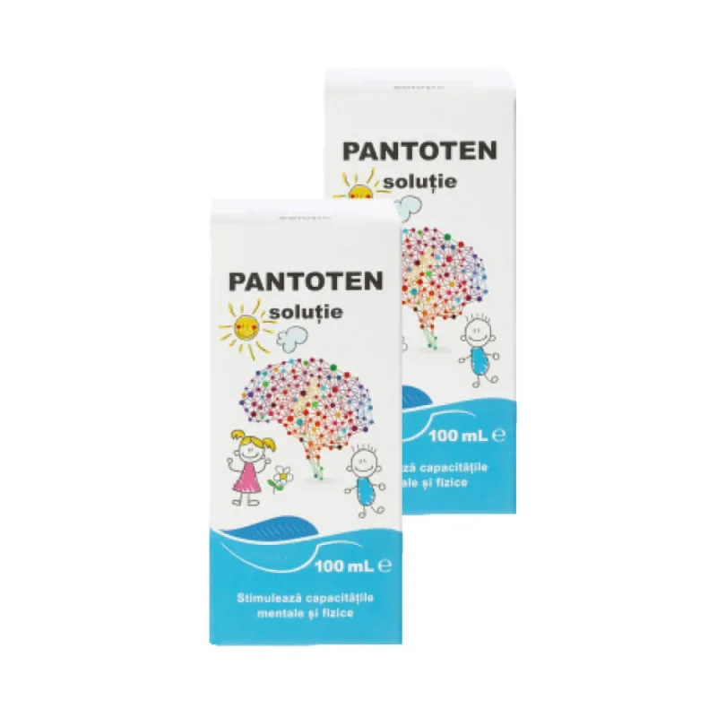 Soluție cu fructoză Pantoten, 2 x 100 ml, VitaPharm  — preț și oferte