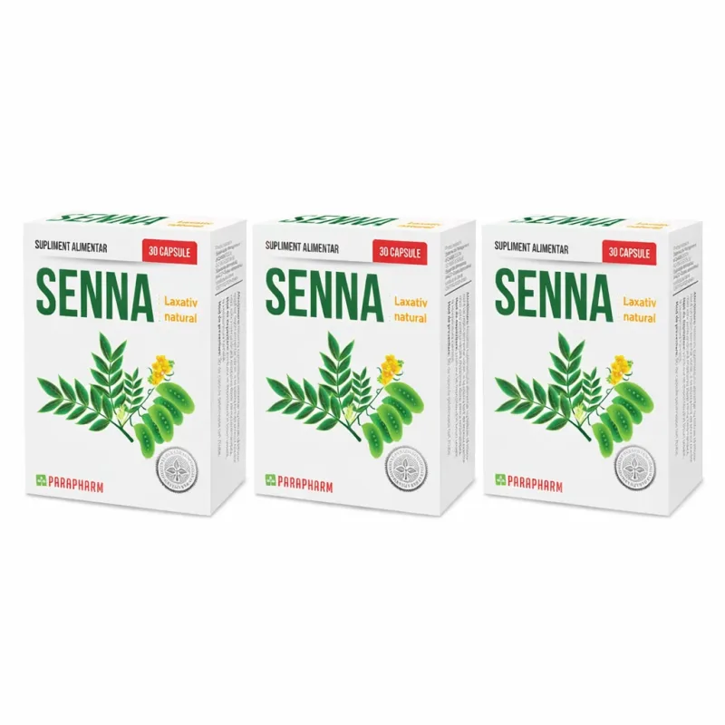 Senna, 3x30 capsule, Parapharm — preț și oferte