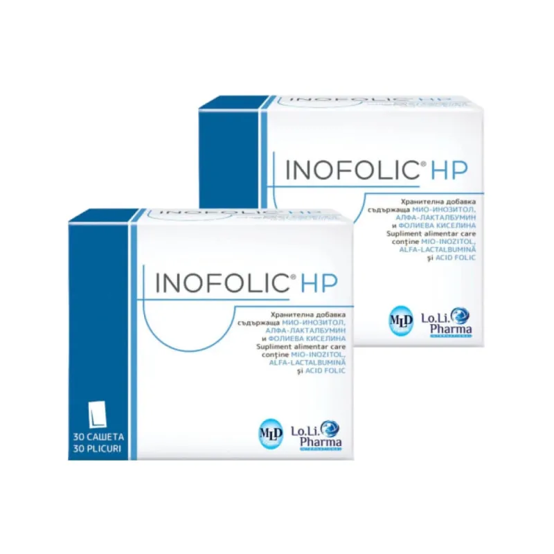 Inofolic HP, 2x30 plicuri, Loli Pharma — preț și oferte