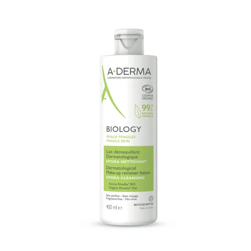 A-Derma Biology Lapte de curățare hidratant bio 400 ml — preț și oferte
