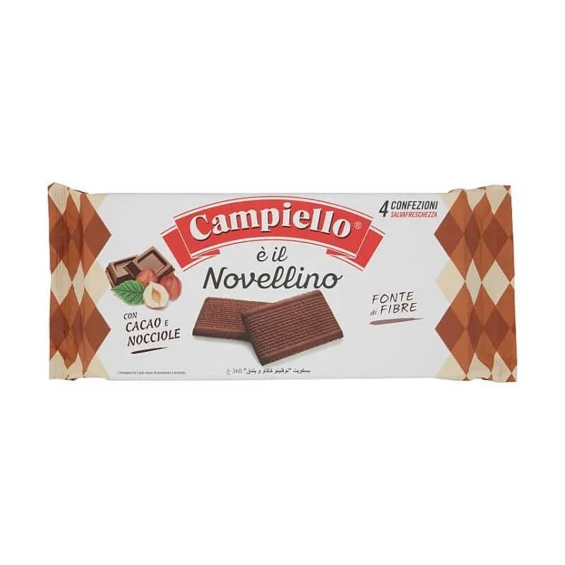 Biscuiti cu ciocolata Moresco, 340 g, Campiello — preț și oferte