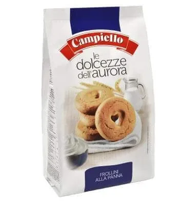 Biscuiti cu cereale, lapte si vanilie Frollini, 250 g, Campiello — preț și oferte