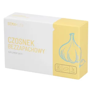 SEMA Lab Usturoi neparfumat, 90 capsule