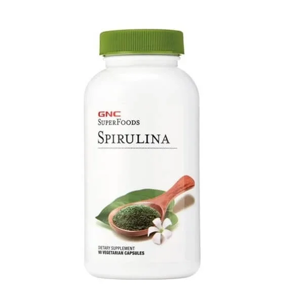 Spirulina 500 mg SuperFoods (422867), 90 capsule, GNC — preț și oferte