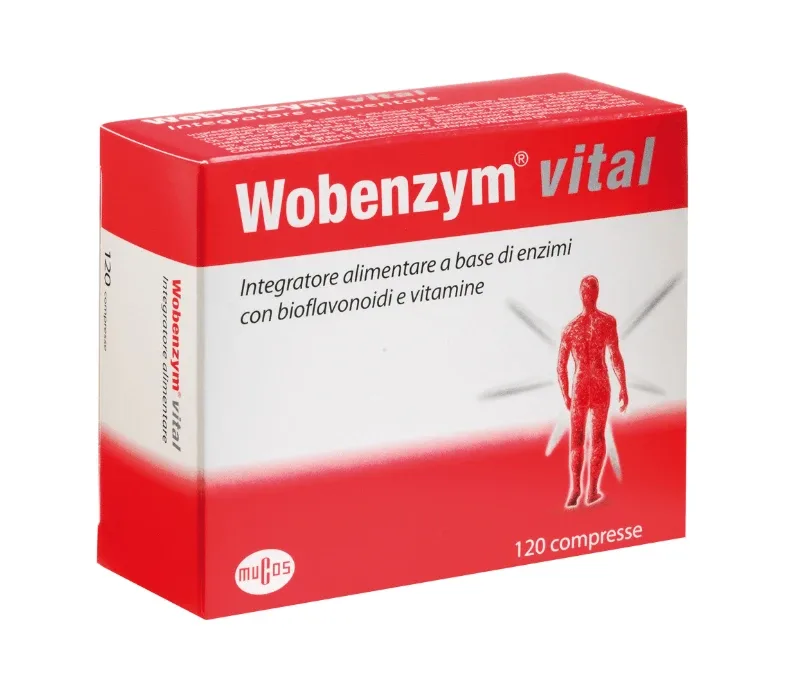 Wobenzym vital 120 comprimate 55,2 g Mucos — preț și oferte
