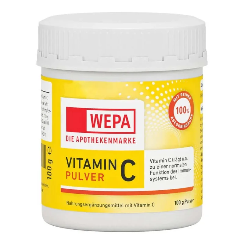 WEPA Vitamina C pulbere staniu 100 g — preț și oferte