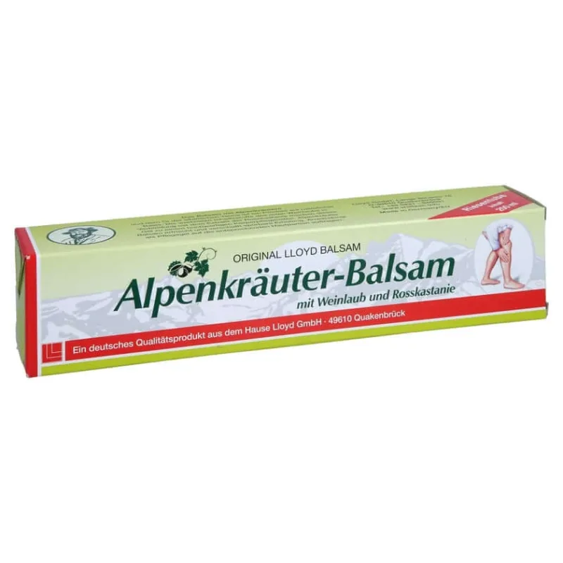 Balsam de ierburi alpine cu frunze de viță de vie + paste încrucișate 200 ml — preț și oferte