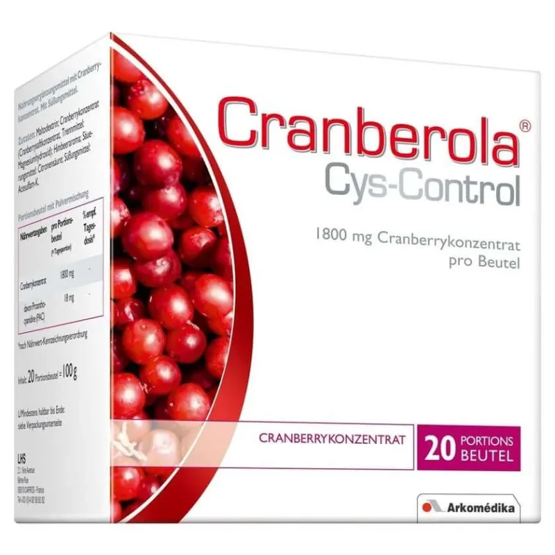 Cranberola Cys Control Powder 20X5 g — preț și oferte