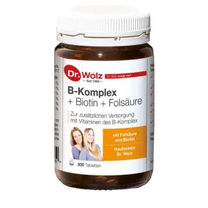 B-complex+biotină+acid folic comprimate 300 St