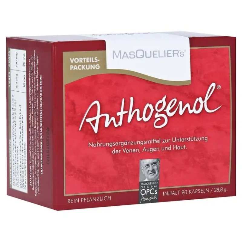 OPC Original Masqueliers Anthogenol Caps 90 Caps — preț și oferte