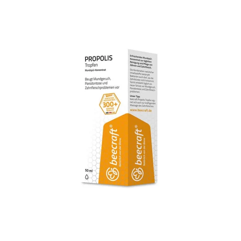 beecraft propolis drops apă de gură 50 ml — preț și oferte