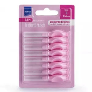 Ergonomic Mini Periuta Interdentara 0.40 Mm X8