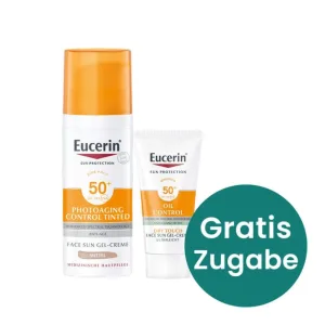 Eucerin Photoaging Control Face Sun CC Cream colorată SPF 50+ mediu 50 ml