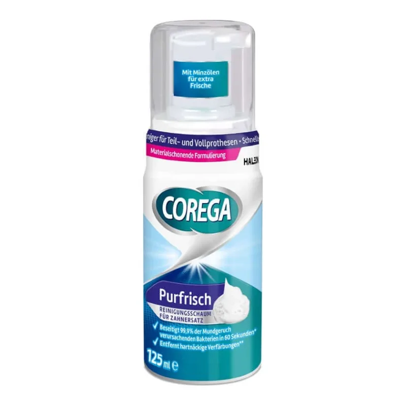 Corega Purfrisch Spumă 125 ml — preț și oferte