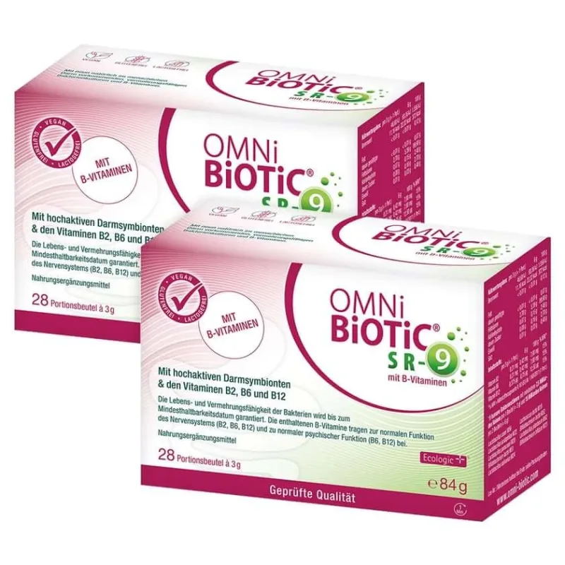 OMNI-BIOTIC SR-9 CU B-VIT 56X3 g — preț și oferte