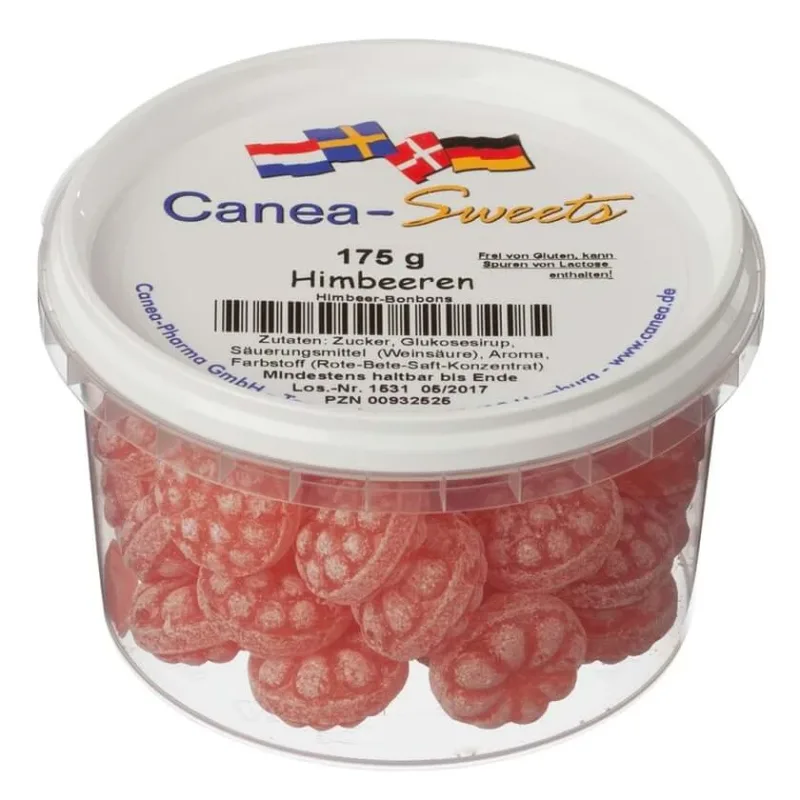 Dulciuri cu zmeură Canea-Sweets 175 g — preț și oferte