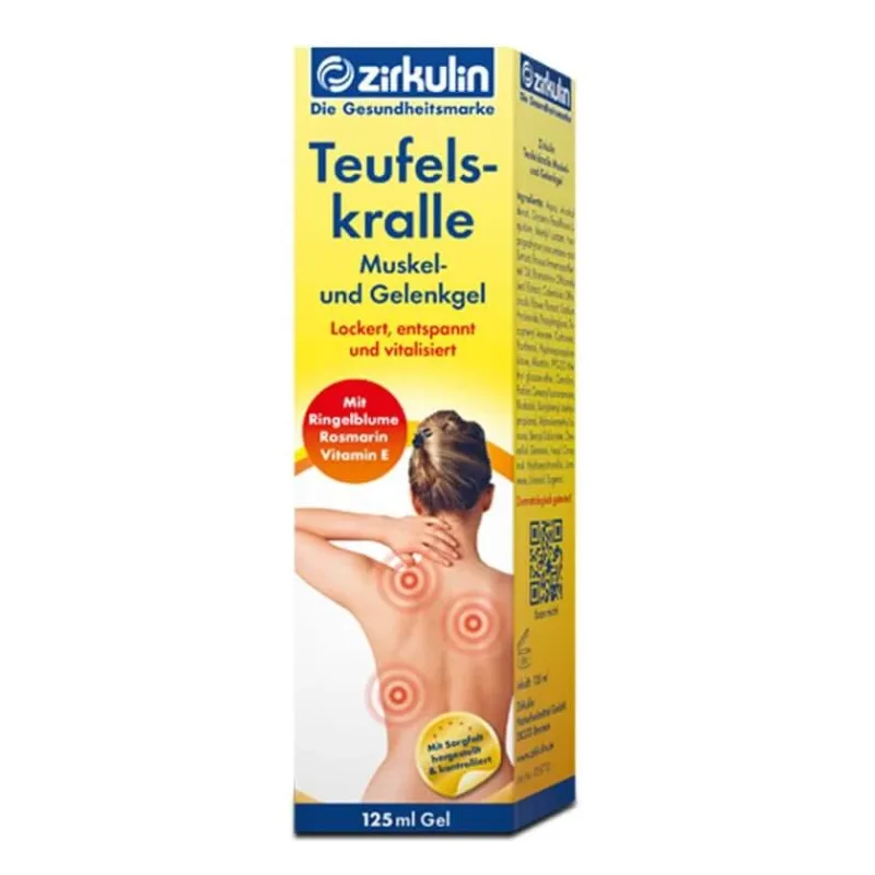 Zirkulin Gheara diavolului Gel pentru mușchi și articulații 125 ml — preț și oferte