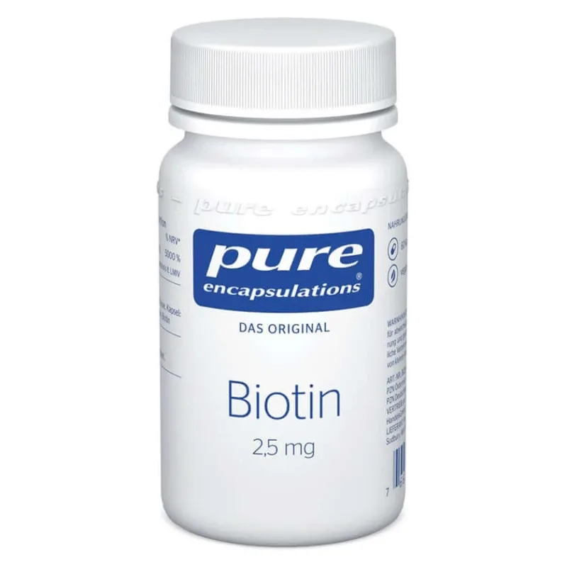 Încapsulări pure Biotină 2,5 mg 60 St — preț și oferte