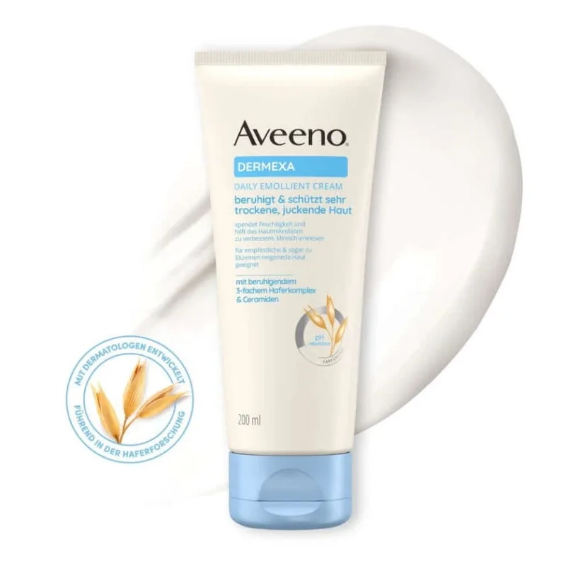 Aveeno Dermexa Cremă emolientă 200 ml — preț și oferte