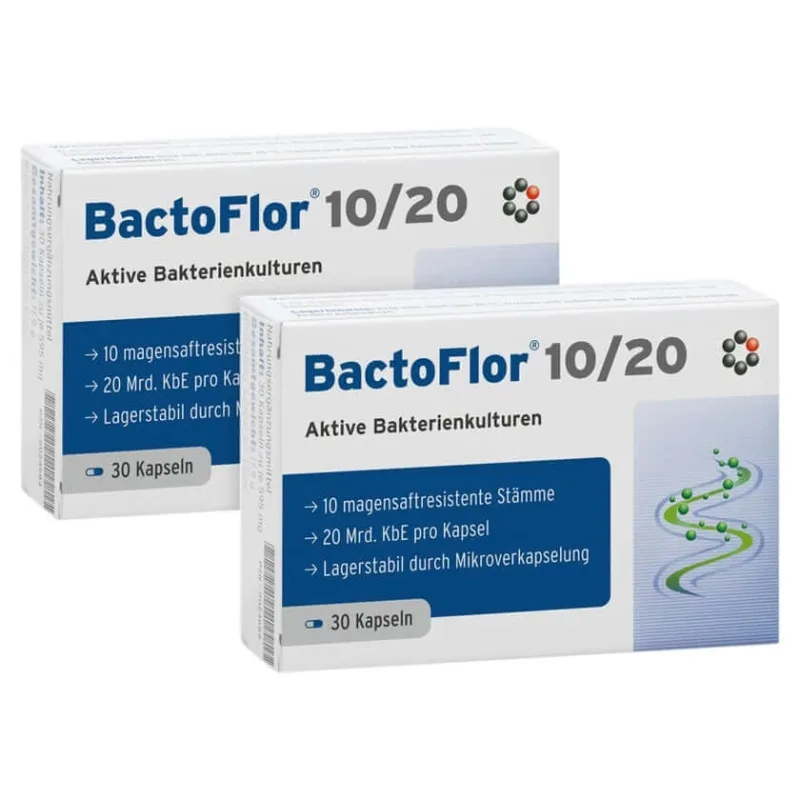 Bactoflor 10/20 capsule 2X30 buc — preț și oferte