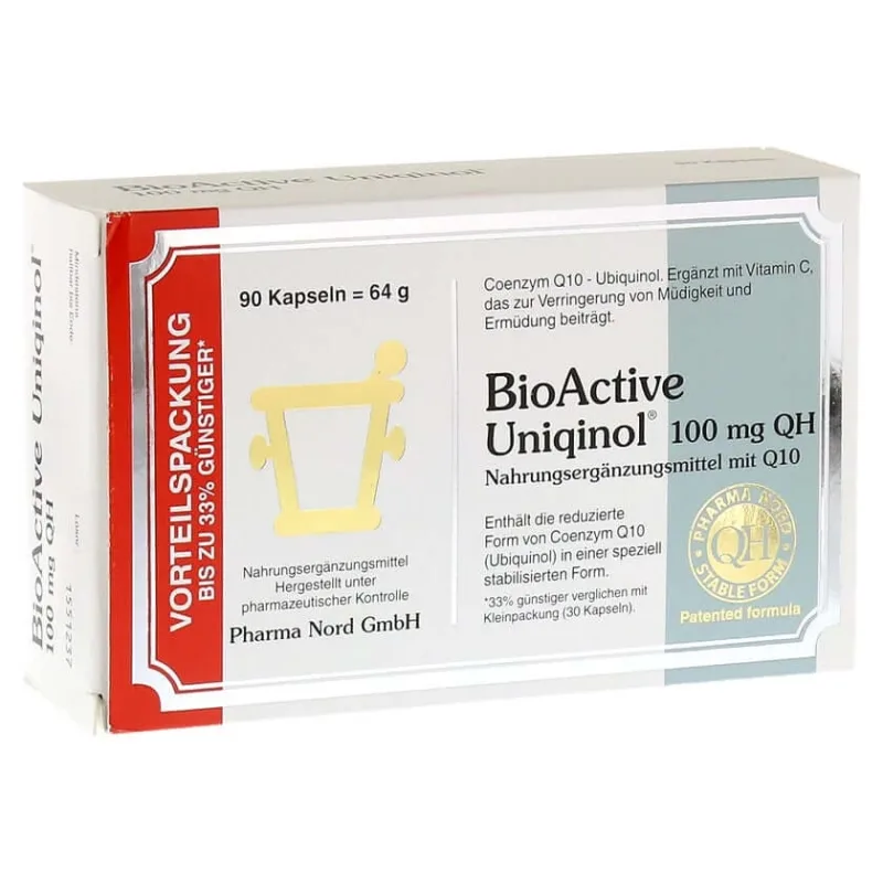 BIO Active Uniqinol 100 mg QH Pharma Nor 90 St — preț și oferte