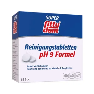Fittydent Super Tablete de curățare 32 buc