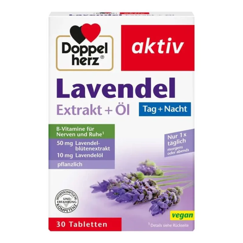 Extract + ulei activ de lavandă Doppelherz 30 St — preț și oferte