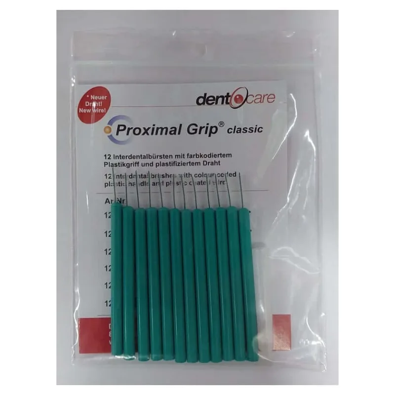 Proximal Grip Ultrafine turcoaz Interdent 12 buc — preț și oferte