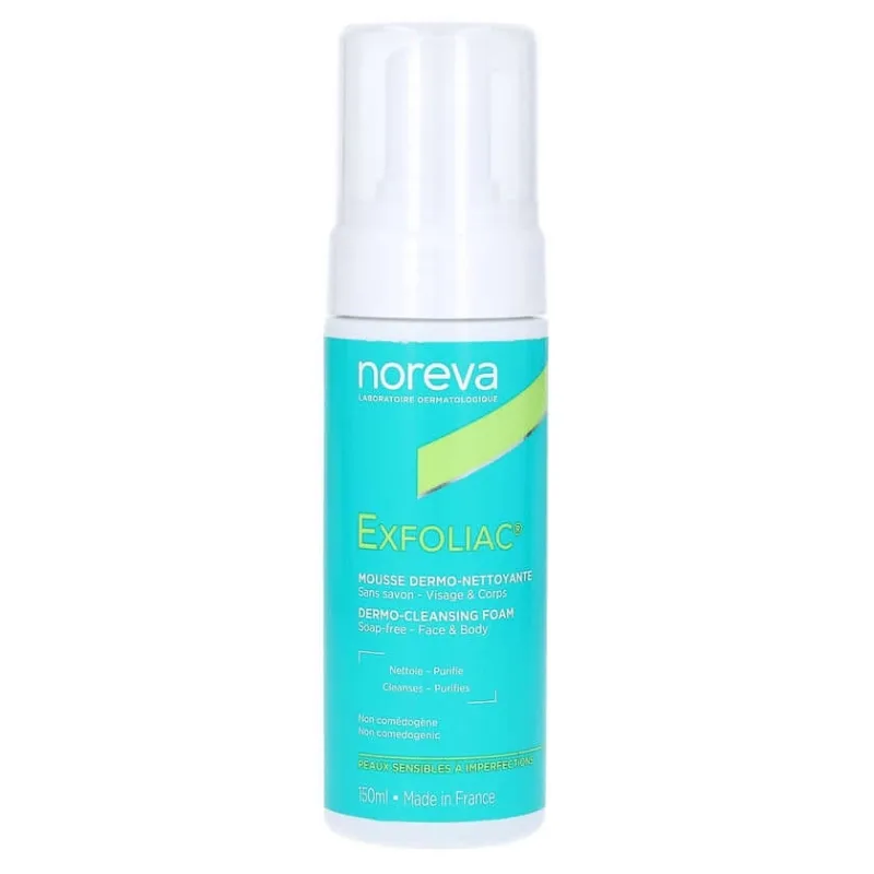 Noreva Exfoliac Spumă de curățare 150 ml — preț și oferte