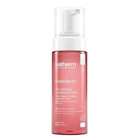 Spuma demachianta anti-roseata Rosederm 160 ml Ivatherm — preț și oferte