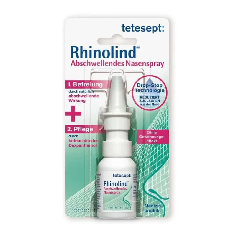 Tetesept Rhinolind Decongestionant nazal 20 ml — preț și oferte