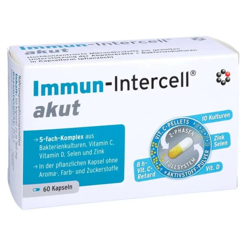 Capsulă dură cu eliberare modificată pentru imuno-intercelule acute 60 buc. — preț și oferte