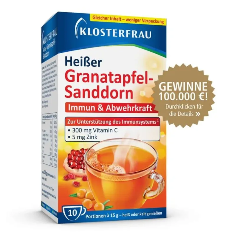 Klosterfrau Broncholind Rodie fierbinte 10X15 g — preț și oferte