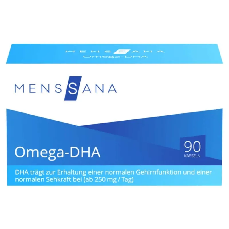 Omega DHA Menssana Capsule 90 Capsule — preț și oferte