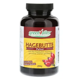 Rosehip pulbere organică Greenvalley 200 g