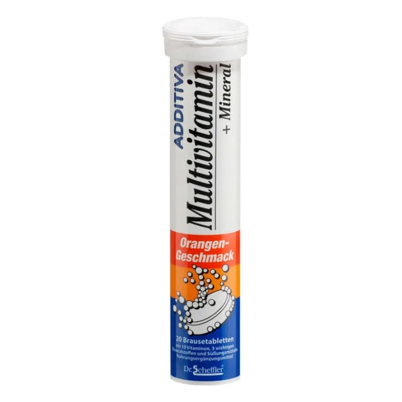 Additiva Multi+Mineral comprimate efervescente portocalii 20 buc. — preț și oferte