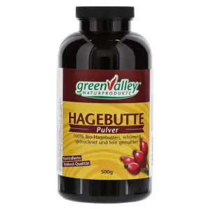 Rosehip pulbere organică Greenvalley 500 g
