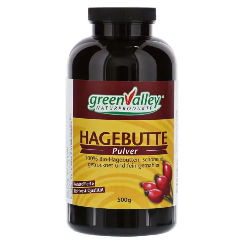 Rosehip pulbere organică Greenvalley 500 g — preț și oferte