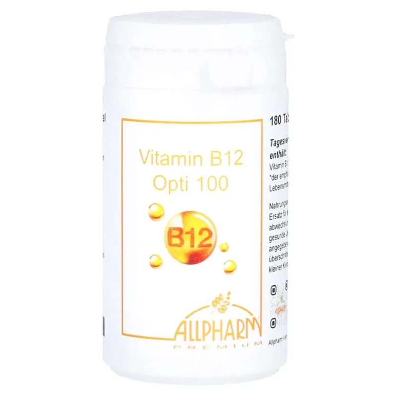 Vitamina B12 OPTI 100 Tablete 180 Capsule — preț și oferte