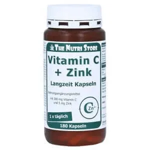 Vitamina C 300+zinc 5 capsule pe termen lung 180 Capsule — preț și oferte