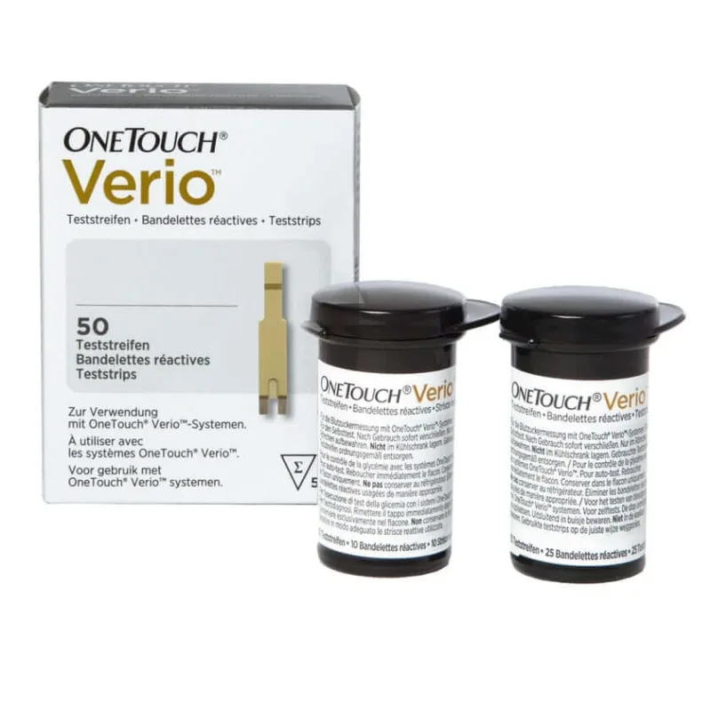 Benzile de testare ONE Touch Verio 50 buc — preț și oferte