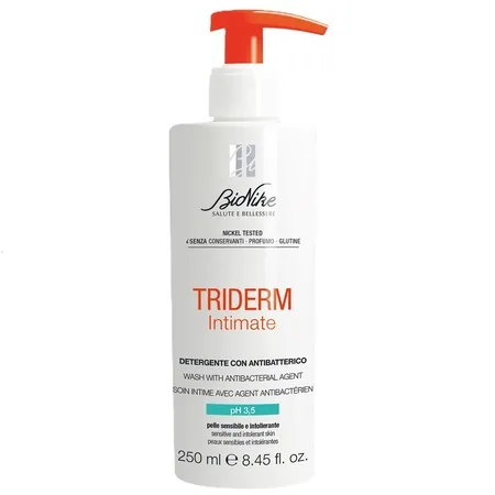 Gel intim de curățare antibacterian pH 3.5 Triderm Intimate 250 ml, BioNike — preț și oferte