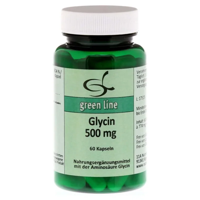 Glicină 500 mg capsule 60 Capsule — preț și oferte