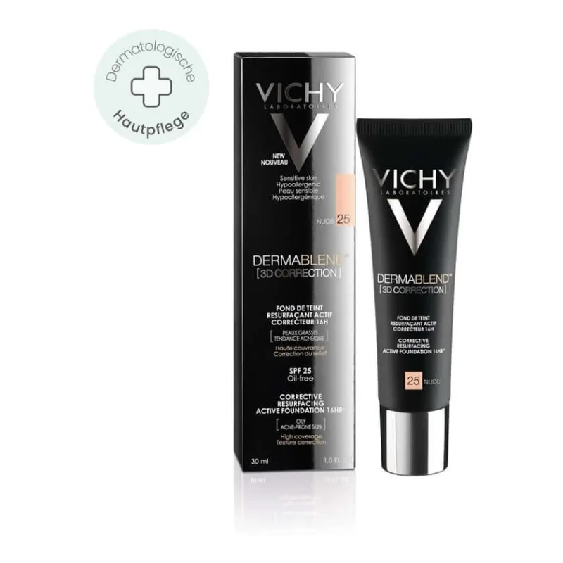VICHY Dermablend 3D Corection nr. 25 Nude 30 ml — preț și oferte