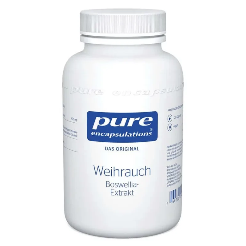 encapsulări pure Frankincense Boswellia Extract 120 St — preț și oferte