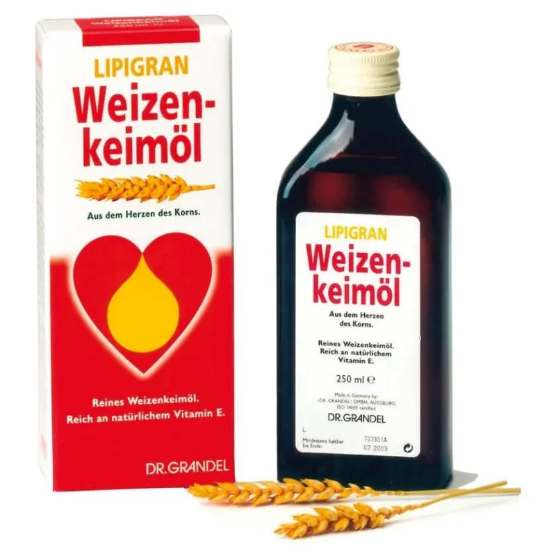 Lipigran ulei de germeni de grâu 250 ml — preț și oferte