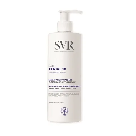 Lapte de corp Xerial 10 cu uree 10%, 400 ml, SVR — preț și oferte